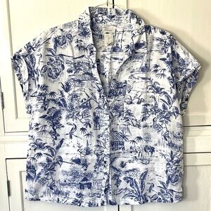 JOIE | Lg | 100% LINEN | Toile Print